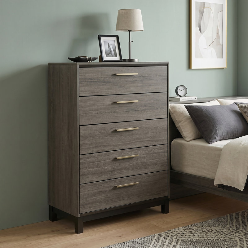 Mandy 33'' W 5 - Drawer Dresser