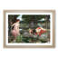 Echo and Narcissus by John William Waterhouse - Framed Print-62751793-62751792