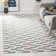 Normal Geometric Wool Hand Woven Area Rug