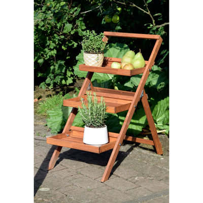 Althia Wood Plant Stand
