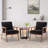 Accent Chair with Upholstery and Solid Wood Frame, Classic Mid-Century Modern Living Room Furniture for Extra Seating-2103972763