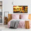 «Fall Sunrise In Countryside» par Rey Klimt, art mural en verre acrylique, 48 po x 24 po
