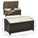 Wicker Outdoor Bench