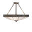 4 - Light Semi Flush Mount