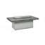 Jaquella Rectangle Stone Propane Smokeless Fire Pit Table