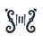 Large S Shutter Holdback, Pair