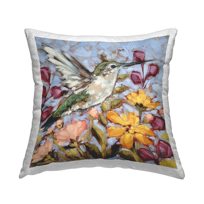 Housse et insert de coussin décoratif carré en polyester pour l'intérieur et l'extérieur