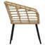Chaise de patio avec coussins Charley-Ann-1372963667