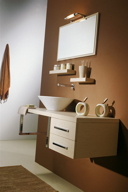 Miroir Brio, Chêne