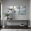 Ensemble de 3 tableaux sur toile représentant des phoques, idéal pour décorer un salon, une chambre ou toute autre pièce de la maison.