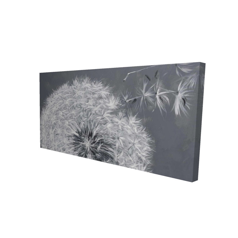 Blowing Dandelion - Floral Canvas Art for Home Decor