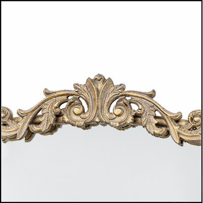 66 X 36 Inch Arched Full-Length Mirror, Elegant Gold Frame For Living Room And Bedroom Decor