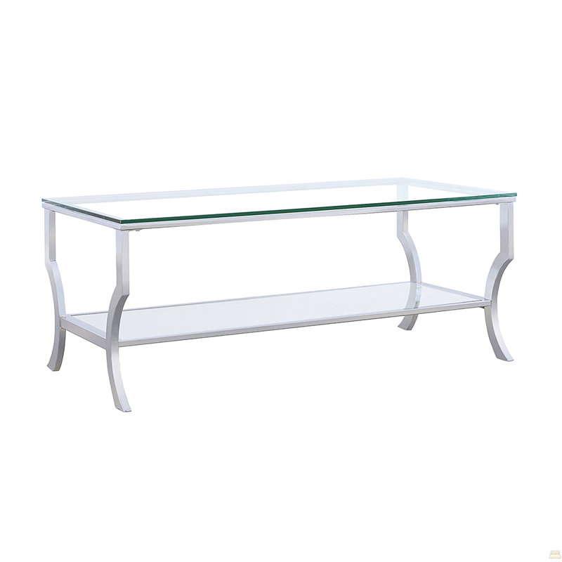 Seroff Chrome Coffee Table