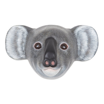 Cuddly Koala Mask Figurine