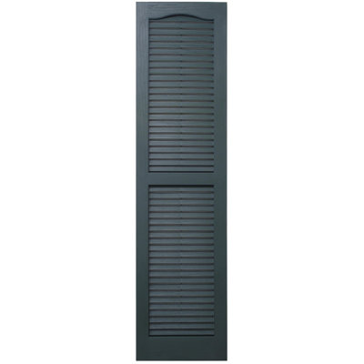 Cathedral Top Standard Open Louver Shutter
