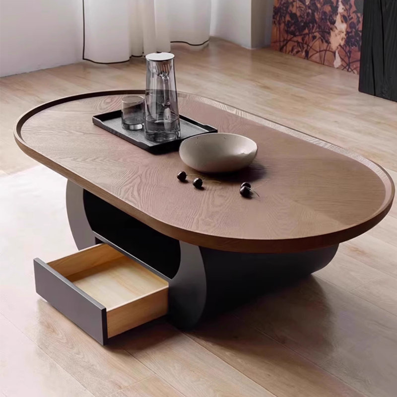 Table basse créative rétro et simple, H 15,74 po x L 43,3 po x l 23,62 po