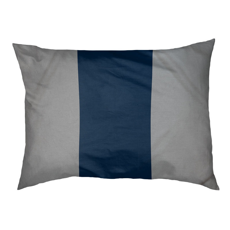 Coussin Detroit, Grand (l 50 po x P 40 po x H 7 po), Gray/Blue/Green