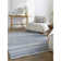 Abdera Hand-Tufted Wool Dark Blue/Ivory Rug
