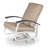 Askar Swivel Powder Coated Aluminum Outdoor Lounge Chair-19643682-19643677-19643680