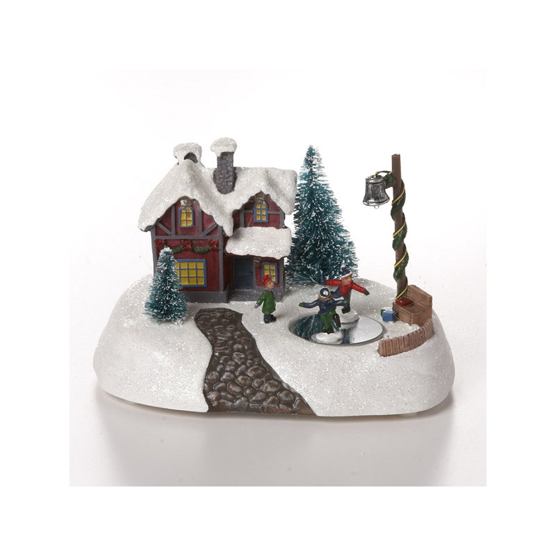Patine pour enfants xmas house Funches
