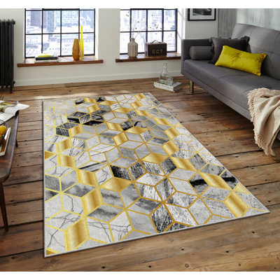 Tapis luxueux (5,2 x 7,5 pi), 100% polyester, 740 g / m² | Tissu de velours doux avec envers en feutre antidérapant, éponge stratifiée pour le confort | Facile à nettoyer, lavable à la machine à 86 ° F | Idéal pour décorer un salon ou une chambre à coucher