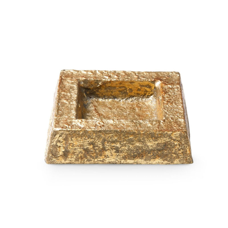 Metal Paper Clip Holder, Gold