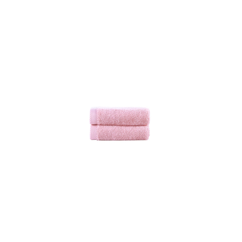 Essuie-mains 2 pièces Brooks Brothers, Rose
