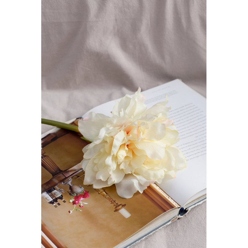 Almost Real 14" Peony, 4 Pack