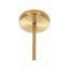 Hodgeman 13 - Light Brass/White Sputnik Pendant