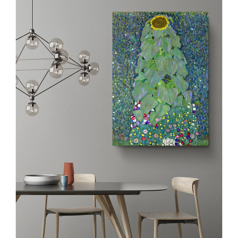 Reproduction de tournesol »par Gustav Klimt, 24" H x 16" W