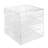 17.71'' H x 18.7'' W Acrylic Display Case Pastry Countertop with 3 Trays
