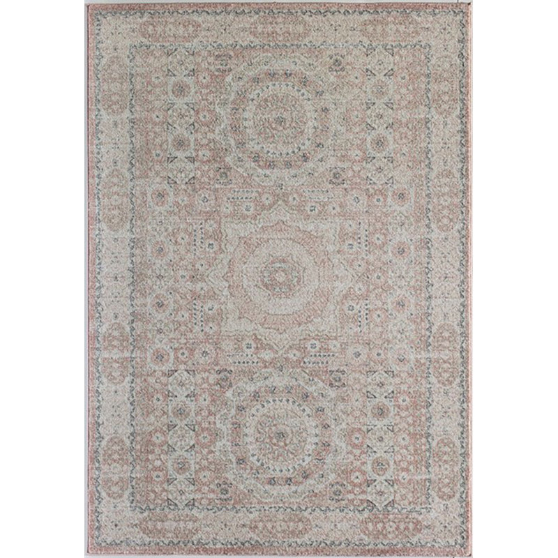 Tapis rétro limonade rose Hailey, Rectangle 2 pi x 4 pi