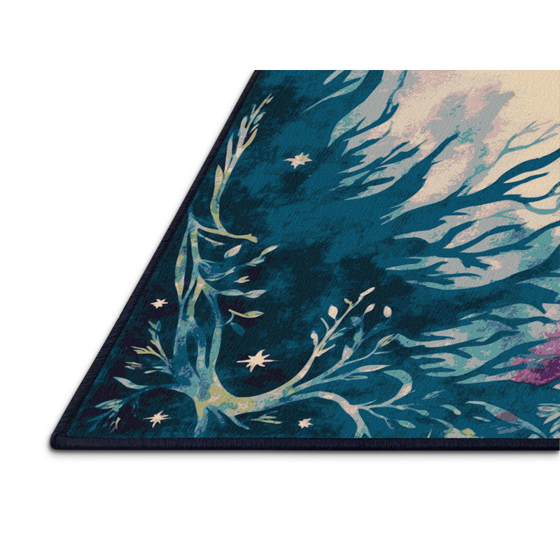 Verdant Twilight Rug, Square 6'