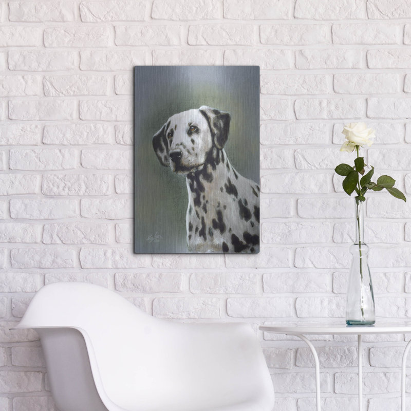 «Puppy Eyes Dalmatian» par John Silver, H 24 po x l 16 po