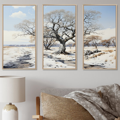 Winters Tree Sycamore 2 - Tree Sycamore Wall Art