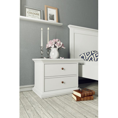 Haruki 62.6cm W Manufactured Wood Bedside Table