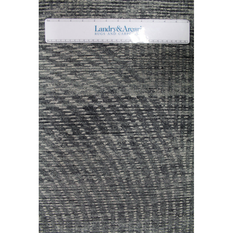 Tapis unique gris nouvel âge tissé à la main 8 pi x 10 pi Empire