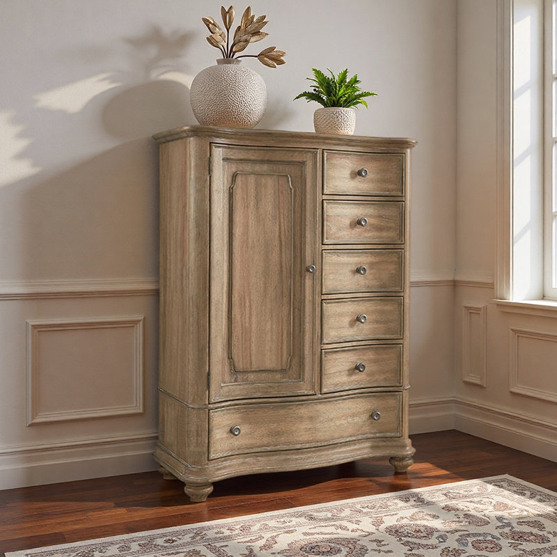 Commode décorative à tiroir rétro
