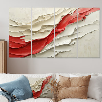 Chaos Harmony Of Drip Ink Painting I - Drip Painting Wall Art - Modern Wall Art Canvas