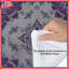 Édredon mauve à motif de médaillon-123325112