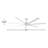 Atlanta 72" Indoor/Outdoor Ceiling Fan with Light and Remote, Modern Outdoor Ceiling Fan with Lights, Damp Rated, Energy Efficient DC Motor-1775255909