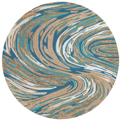 Tapis intérieur / extérieur Olutosin Big Wave