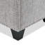 Banc de rangement en lin 48 po-348402881
