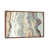 Toile avec cadre en bois brun classique est en rupture de stock