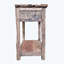 Îlot de cuisine à 2 tiroirs Rustic - l 31,5 po x L 17,5 po x H 31,5 po - Naturel