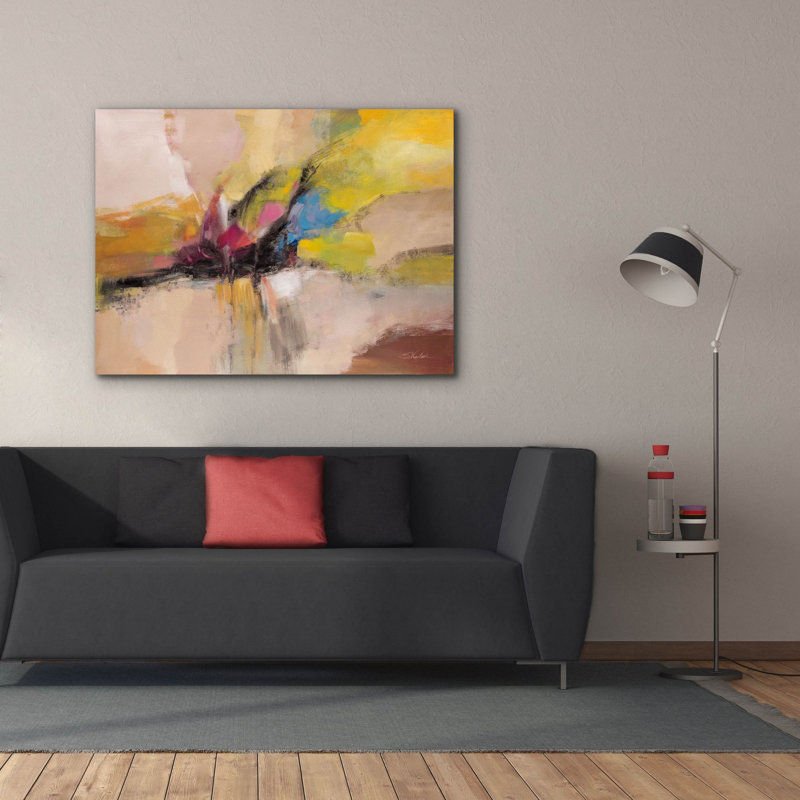  «April Skylight» par Silvia Vassileva, art mural sur toile, 54 po x 40 po