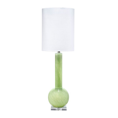 Lampe de table en verre Bhatari