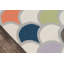 Tapis beige / gris en laine tissé à plat à la main Topanga-37893476