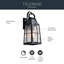 Lanterne murale d'extérieur noire texturée 1 lumière Tolerand 17,75 po-27770198