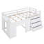 Lit mezzanine simple avec armoire et tablette-910022901